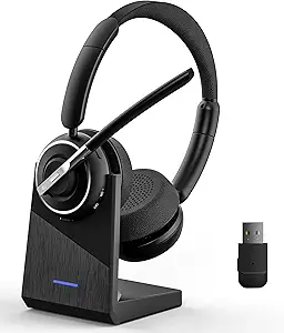comfortable noise-canceling headset