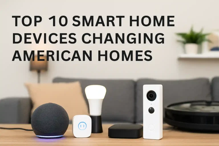 Top 10 Smart Home Devices Changing American Homes