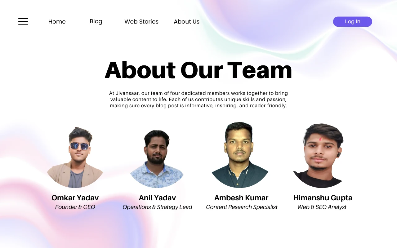 BlueLilacGradientTechWebsiteUIPrototype